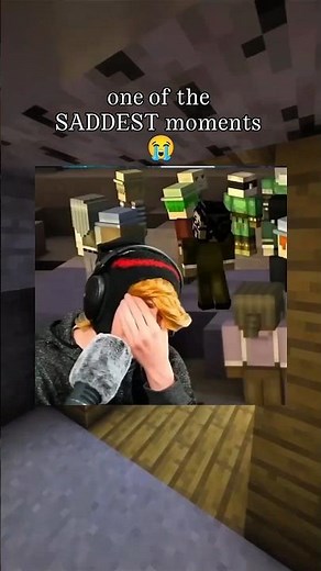 SADDEST moments in minecraft [PART 4]😔...