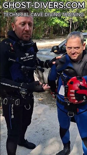 DIVING TIPS: Sliding D-rings for sidemount!#ghostdiversvideos #divingtips #cavediving #sidemount
