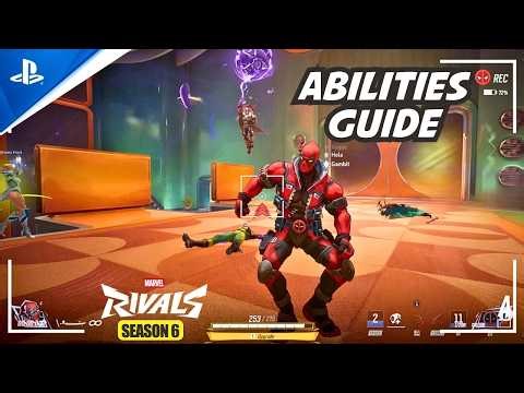 First Look Marvel Rivals Deadpool Abilities Guide & Gameplay Showcase