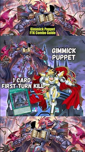 Gimmick Puppet FTK Combo Guide #yugioh #yugiohmasterduel #yugiohcommunity #gimmick #puppets #guide