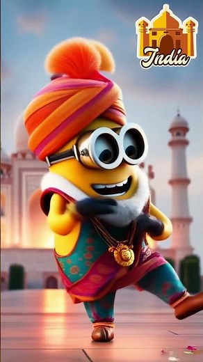 Minions Around the World 🌍 | Traditional Costumes of Different Countries | Funny & Cute