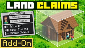 [Add-On]土地索赔 Add-On-我的世界市场包免费下载-Minecraft Marketplace Land Claims Add-On