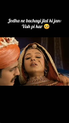 This time when jalal realise ki uske sine mai dil hai aaur vo jodha se pyar krne laga hai 💓💕💝😍