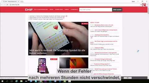 HTTP Error 500 - Das ist die Lösung