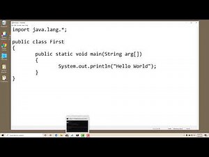 Lecture 1.5 : Exploring the Skeleton of Java Program — [Abdul Bari] Java Course