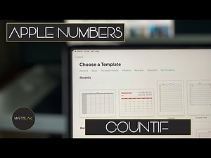 Apple Numbers Tutorial | Functions COUNTIF