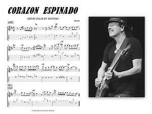 Corazon Espinado guitar solos by Santana #santana #guitarsolo
