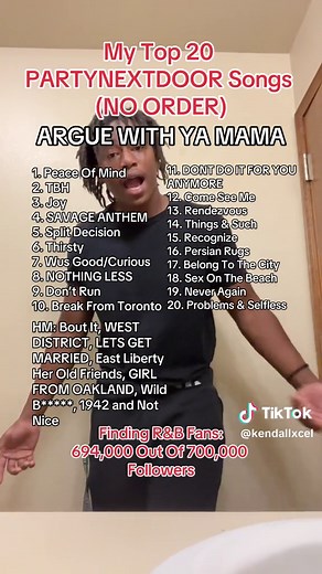 Top PARTYNEXTDOOR Songs Compilation