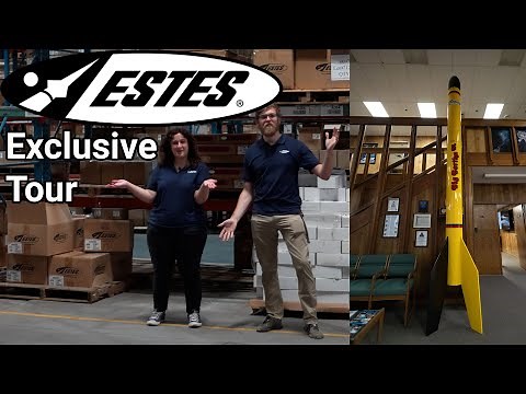 Estes Rockets EXCLUSIVE Tour | Behind the Scenes at a Model Rocket Company