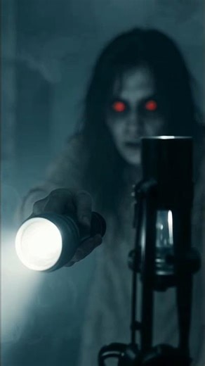 Dark Horror Ghost Night 👻 Powerful Torch 🔦 | Night Safety Gadget | Scary Short Video