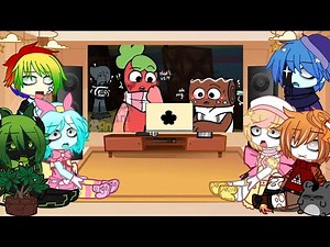 Dandy's World React To Their Funny Memes II Gacha Club 🐰