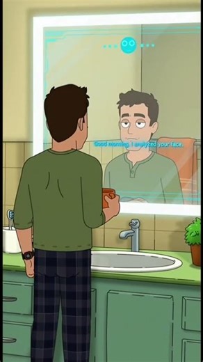 The AI mirror of Future which can speak