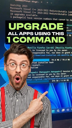 Upgrade All Apps Using this 1 Command🤔💯