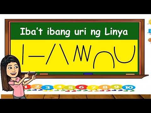 Iba't ibang uri ng linya- Kindergarten