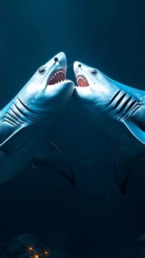 "शार्क की कहानी: जब नफ़रत ने बना दिया उसे अकेला | Emotional Ocean Story 🦈🌊 #shorts