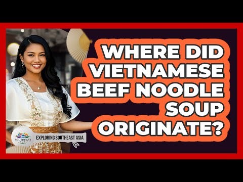 Where Did Vietnamese Beef Noodle Soup Originate?