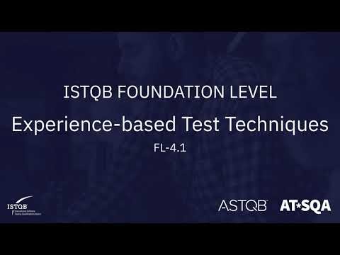 ISTQB Foundation Level: 4.4 Experience based Test Techniques