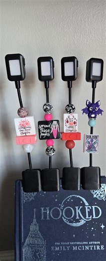 Beaded Rechargeable Book Light | Perfect Book Lovers Gift and Book Accessory - Etsy