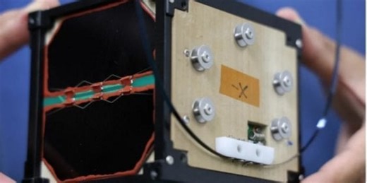 World’s first wooden satellite reaches ISS