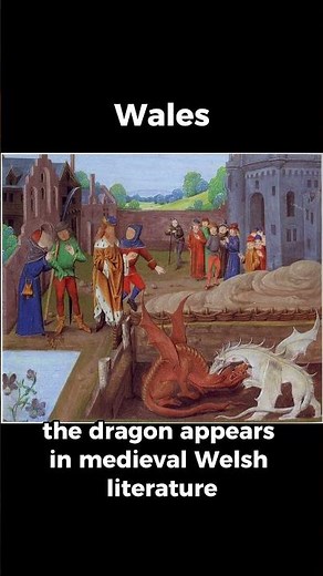 The Flag With a Dragon On It 🐉🏴 #wales #flags #country