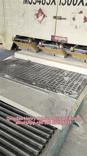 Calcium Silicate Board Sanding Process #Shorts | Smooth & Precise Finishing
