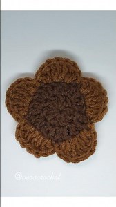 Easy Granny Square Flower for Beginners#crochetforbeginners #YouTubeShorts#GrannySquare