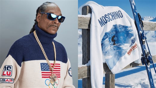 Moschino Honors Snoop Dogg's Winter Olympics Role With New, Two-Piece Fashion Collection — Shop Here