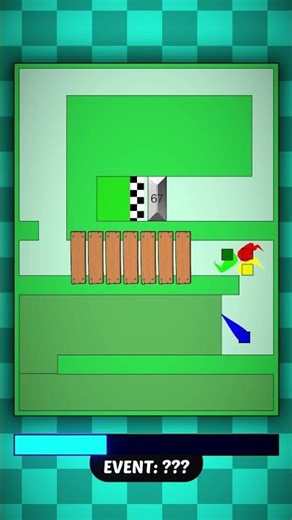 Square Race🟥🟦🟩🟨 #squarerace #squareracegame #satisfying