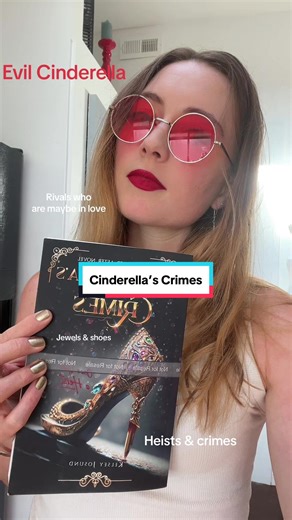 (Pardon the backwards book) CINDERELLA’S CRIMES is out October 31 #booklaunch #booktok #books #booklover #cinderella #cinderellascrimes #fairytale
