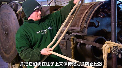 一分钟带你了解传统麻绳制作的全过程