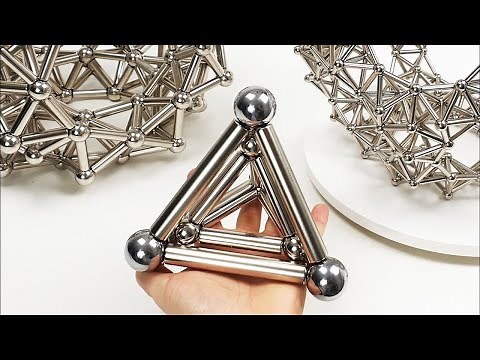 2000 Euros of Magnetic Sculptures | Magnetic Games