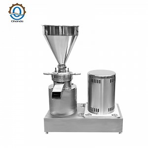 [Hot Item] Factory Supply Horizontal Colloid Mill for Peanut Butter/Sesame Paste/Tahini/Chilli Sauce/Bone Paste/Jam