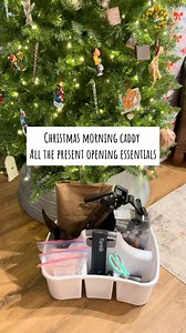 24 reactions | The Christmas morning caddy You are done with the...