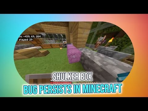 Minecraft Insider | Shulker Box Glitch Bug Explained & Workarounds