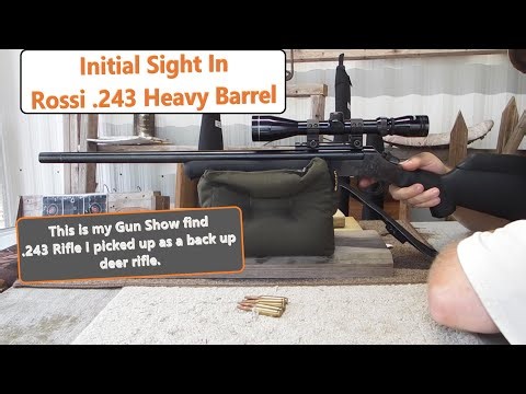 Gun Show Find Rossi .243 Sight In