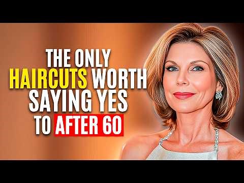 5 Chic HAIRCUTS That Make Women Over 60 Look Stunning