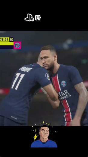 Kylian Mbappé scoring an unbelievable header! eFootball 2025 | PS5 Gameplay