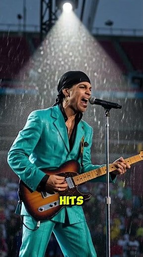 Prince at Super Bowl XLI: The Day He Tamed the Rain #prince #purplerain