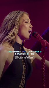 17K views | You’re invited to the ultimate New Years Celebration with me Live in Las Vegas! Ring in the best year of your life with Up All Night Live In Las Vegas at The Colosseum at Caesars Palace! Dec 30 – Jan 3 & March 7 - 28. Grab your tickets today! 懶✨ | Jennifer Lopez | Facebook