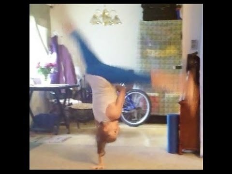 Gymnastics: How To Do A One Arm Cartwheel With Coach Meggin (Professional Gymnastics Coach)!