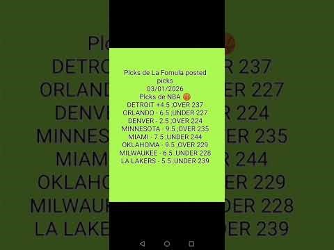 PRONÓSTICOS DEPORTIVOS, PARLEY Y NÚMEROS PARA GANAR LA LOTERÍA DE HOY 04/01/2026.