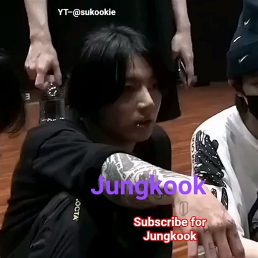 Jungkook at practice room hybe labels #jungkook #jeonjungkook #btsarmy #bts #1million #viral