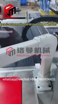 semi automatic hardcover book maker