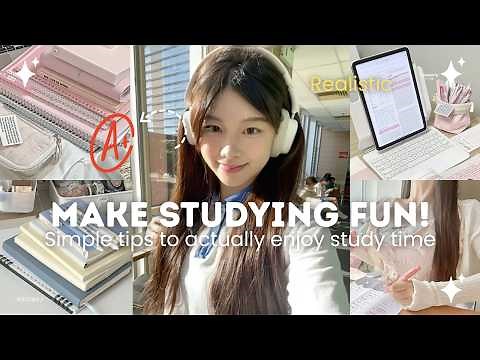 How to Make Studying less Boring and more FUN! 💌💗