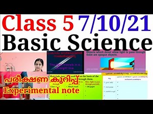 class 5 Basic Science Worksheet 7/10/21| Victers 5th STD basic science 7/10/21|