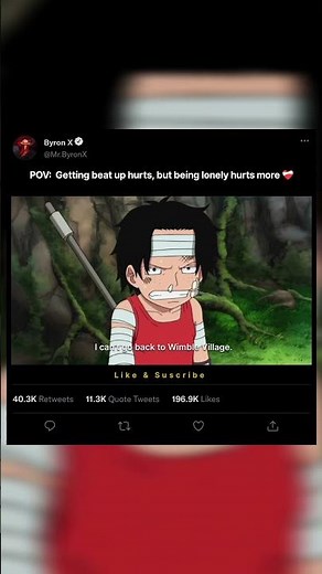 The moment when luffy and ace became friends ❤️‍🩹❤️‍🩹 #anime #onepiece #luffy #ace #sabo