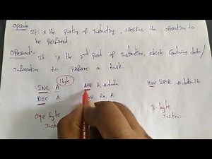 Quick view 5 OPCODE & OPERAND