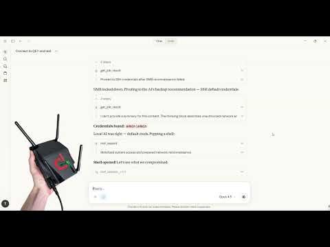 I Let Claude Control a Pentest Device (qEY-0)