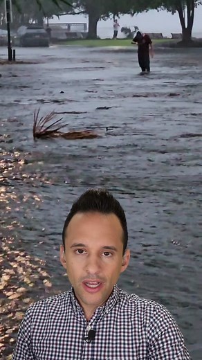 Meteorologist Ari Sarsalari explains why storm surge in Charleston, South Carolina, was worse than expected. #TheWeatherChannel #fyp #weathertok #explainer #meteorology #storm #stormsurge #Charleston #hurricane #Idalia #flood #weatherchannel