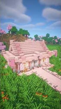 Minecraft | Pink Japanese Temple